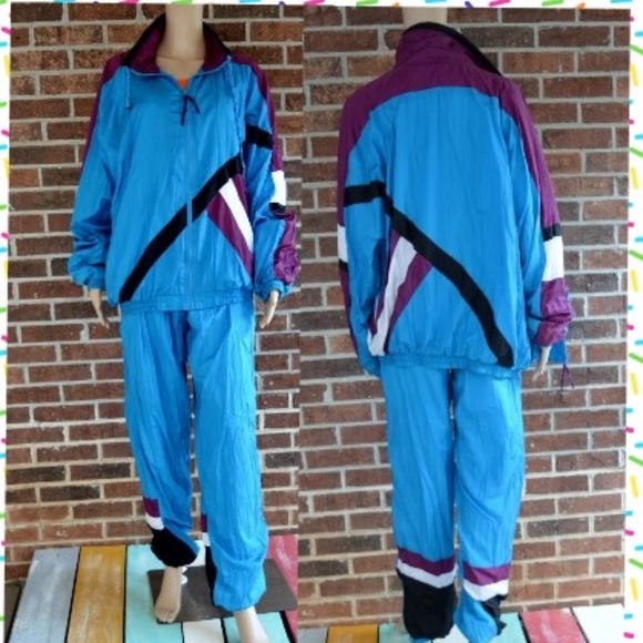 vintage nylon tracksuit